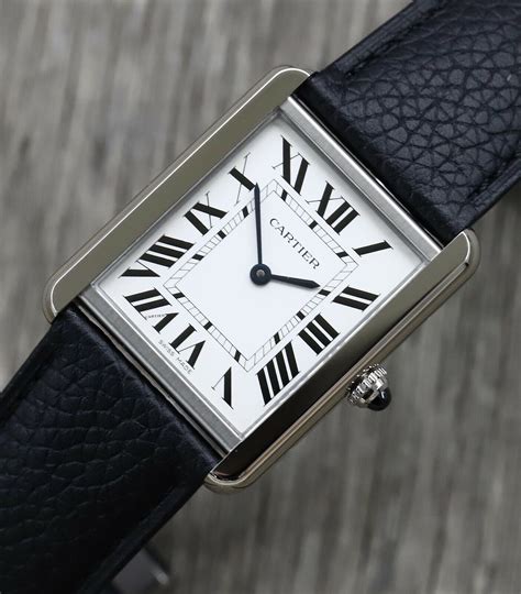 cartier tank quartz large.